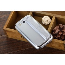 Samsung Galaxy S3 - Cigarette Ligher Hard Protective Phone Cover Case - Silver